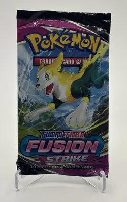Pokemon TCG Fusion Strike Booster Pack - 10 Cards 820650809163 - Image 1