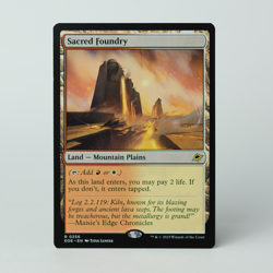 Sacred Foundry - Edge of Eternities (EOE) (Non-foil / Regular) NM - Image 1