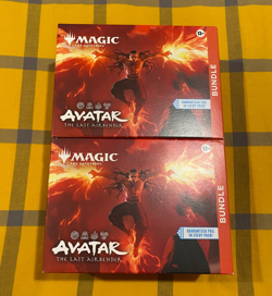 Lot of 2 MTG Avatar: The Last Airbender Bundle Boxes, New, Factory Sealed - Image 1