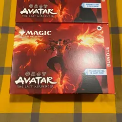 Lot of 2 MTG Avatar: The Last Airbender Bundle Boxes, New, Factory Sealed - Image 2