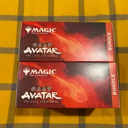 Lot of 2 MTG Avatar: The Last Airbender Bundle Boxes, New, Factory Sealed - Image 3