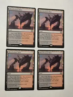 4x Bloodstained Mire - Modern Horizons 3 - Near Mint - MTG - Image 1