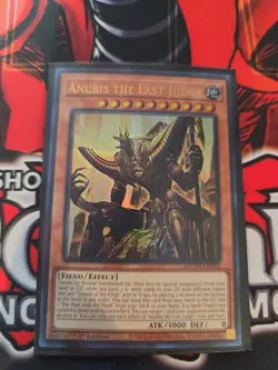 Anubis the Last Judge MZTM-EN003 1st Ed Mint Ultra Rare Yugioh Maze Master - Image 1