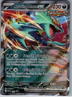 Roaring Moon ex - 067 SV: Scarlet & Violet Promo Cards - Pokemon Card - NM - Image 1