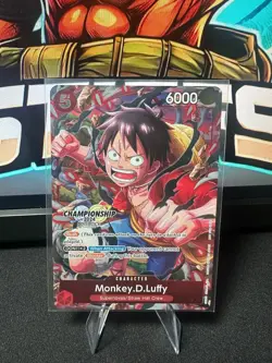 Monkey.D.Luffy CS 2024 Celebration Pack One Piece Promo Cards ST01-012 - Image 1
