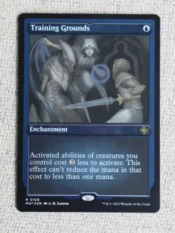 Training Grounds (Foil Etched) [March of the Machine: The Aftermath] Foil Near - Image 1