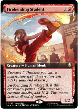 Firebending Student Buy-a-Box Promo 0393 - Avatar: The Last Airbender TLA MTG NM - Image 1