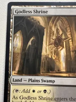 Godless Shrine - NM MTG Shockland Dual Land Ravnica - Image 3
