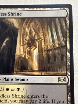 Godless Shrine - NM MTG Shockland Dual Land Ravnica - Image 4