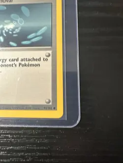 Energy Removal 92/102 Base Set Unlimited WOTC Vintage Pokemon - Image 5
