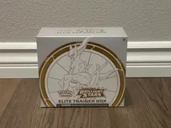 Pokemon Brilliant Stars ETB Elite Trainer Box TCG Factory Sealed - Image 1
