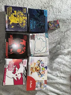 LOT OF 6 Pokemon TCG Elite Trainer Box ETBs NEW SEALED - Image 1