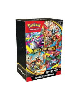 Pokemon TCG: Mega Evolution Booster Bundle (6 Booster Packs) - New & Sealed - Image 1