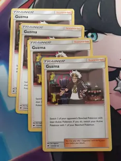 X4 Playset Guzma 115/147 - Pokemon: Burning Shadows - Image 1