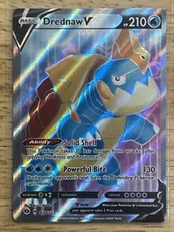 Pokemon TCG - Drednaw V 069/073 Champions Path - NM (Free Shipping $5+) - Image 1