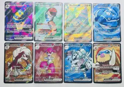 Pokemon TCG - Full Art Pokemon Card Lot Of 8 - Various Sets - Image 1