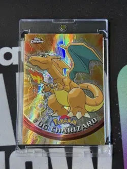 Topps 2000 Chrome Pokemon TV Spectra Charizard Refractor #6 - Image 1