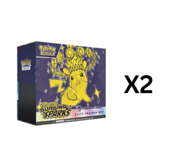 Pokemon TCG Surging Sparks Pokemon Center Elite Trainer Box ETB New/Sealed x 2 - Image 1