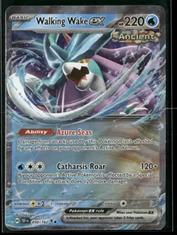Pokemon Temporal Forces Rare 050/162 - Walking Wake EX - Image 1