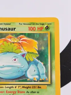 1999 Pokemon Game Base Set Venusaur HOLO #15/102 RARE - Image 4