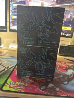 Pokemon TCG Phantasmal Flames Pokemon Center ETB *NO PROMO OR PACKS”. - Image 1