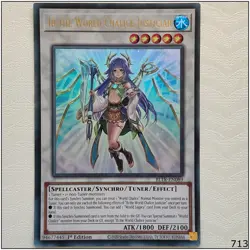 Ib the World Chalice Justiciar - BLTR-EN089 - Ultra Rare 1st Edition Yugioh - Image 1