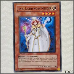 Jenis, Lightsworn Mender - TDGS-EN025 - Common 1st Edition Yugioh - Image 1