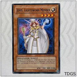 Jenis, Lightsworn Mender - TDGS-EN025 - Common Unlimited Yugioh - Image 1