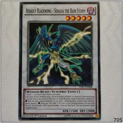 Assault Blackwing - Sohaya the Rain Storm - TDIL-EN048 Common 1st Edition Yugioh - Image 1