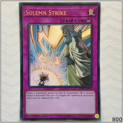 Solemn Strike - BLRR-EN102 - Ultra Rare 1st Edition Yugioh - Image 1