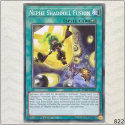 Nephe Shaddoll Fusion - SDSH-EN025 - Common 1st Edition Yugioh - Image 1