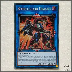 Borrelguard Dragon - BLRR-EN044 - Secret Rare 1st Edition Yugioh - Image 1