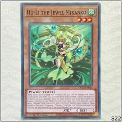 Hu-Li the Jewel Mikanko - CYAC-EN019 - Common 1st Edition Yugioh - Image 1