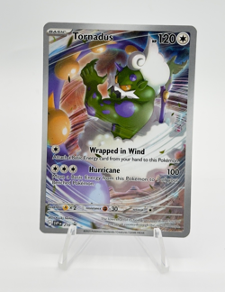 Pokemon TCG Tornadus Illustration Rare 210 Black Star Promo Card White Flare - Image 1