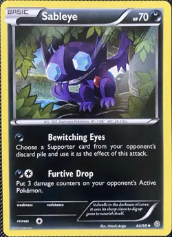 Sableye 44/98 XY - Ancient Origins Regular - Pokemon Card - Image 1