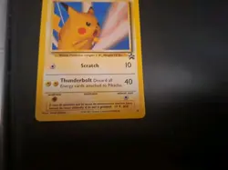 2001 Black Star Promo Pokemon League Card Pikachu 26 - Near Mint/Mint! - Image 2