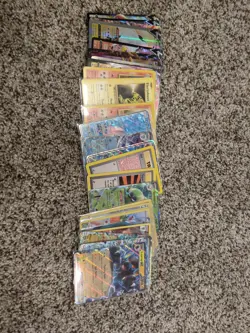 ENTIRE COLLECTION OF POKEMON CARDS LOT OF 31 CARDS-MP. - Image 1