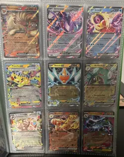Pokemon EX Collection Binder 100+ Cards Near Mint Condition - Image 2