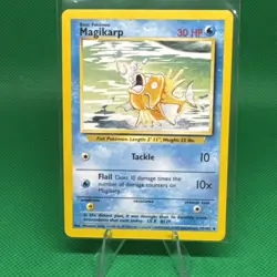 Magikarp 35/102 - Uncommon 1999 English Base Set Pokemon Card - Near Mint - Image 1
