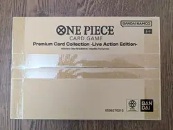 One Piece Card Game English Premium Card Collection Live Action Edition - SEALED - Image 1