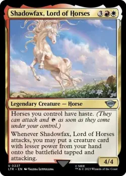 Foil - Shadowfax, Lord of Horses - 227 / NM / English - Image 1