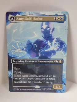 Aang, Swift Savior #0298 (Borderless) Avatar: The Last Airbender Regular - NM ?? - Image 1