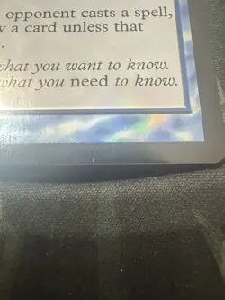 MTG Rhystic Study Commander's Arsenal Foil Very Light Play - Image 2