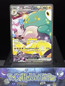 Pokemon Card Iono’s Bellibolt ex 183/159 SIR Journey Together Near Mint - Image 1