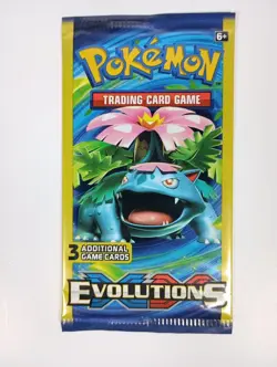 2016 Pokemon TCG - XY Evolutions Booster Pack - Sealed w/Tamper Seal! - Image 1