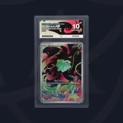 Bulbasaur 133/132Illustration Rare Mega Evolution ACE GRADED 10 GEM mint Pokemon - Image 1