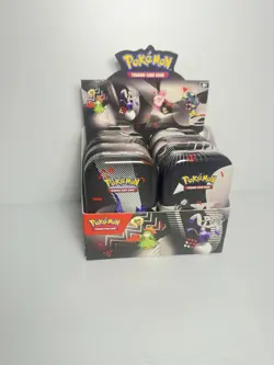 Pokemon Black Bolt & White Flare Unova Mini Tin Display (No Booster Packs) - Image 2