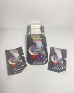 Pokemon Black Bolt & White Flare Unova Mini Tin Display (No Booster Packs) - Image 3