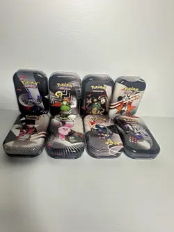 Pokemon Black Bolt & White Flare Unova Mini Tin Display (No Booster Packs) - Image 5