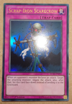Scrap-Iron Scarecrow LC5D-EN051 Ultra Rare 1st Edition Yugioh - Image 1